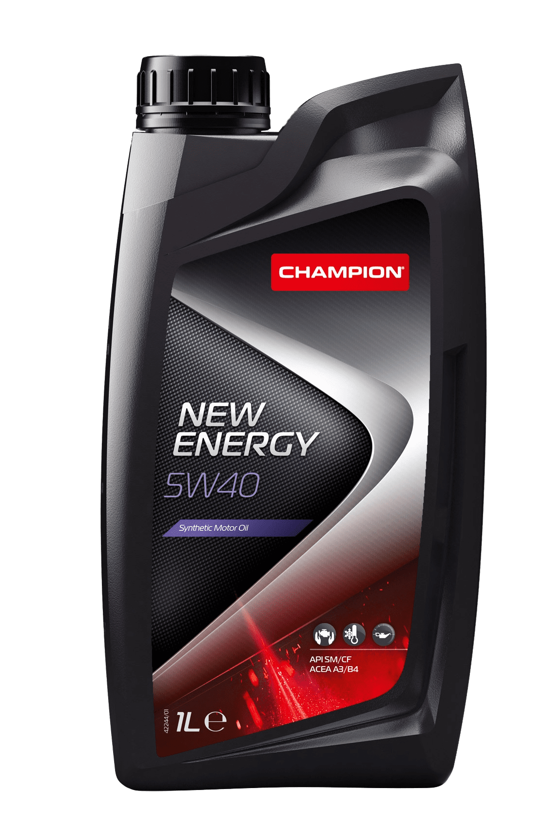 Моторное масло Champion New Energy 5W40 PI C3, 1л